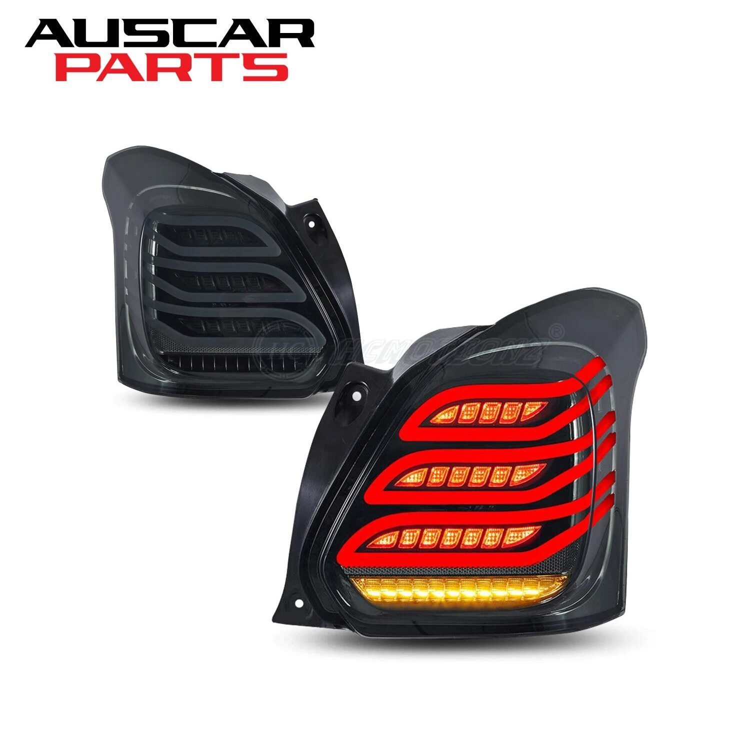 Tail Lights for Suzuki Swift 2017-2022 with 3rd Start up Animation & DRL