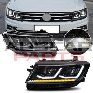 Front light For VW Tiguan 17-21 DRL Start UP Animation