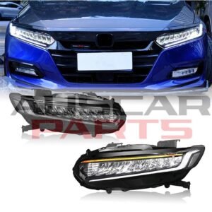 Headlights for Honda Accord 2018-2021 10th Gen DRL With Start up Animation