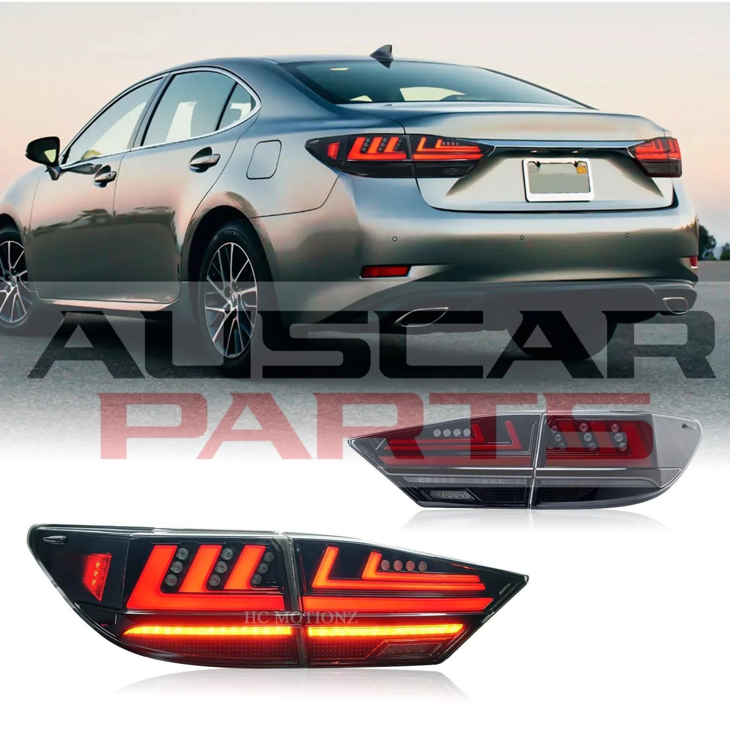 Tail Lights for Lexus ES350 ES 300h 2013-2018 Day Running Lights LED