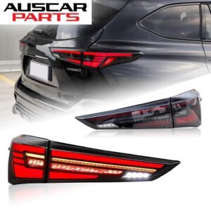 Tail Lights Dynamic Turn Signal 4th Gen for Toyota Kluger 2020-2022 LED