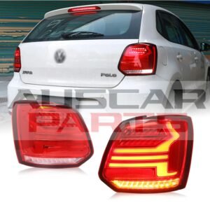 Tail Lights for Volkswagen Polo VW MK5 Vivo Sedan Back Rear Lamp 2010-2018 LED