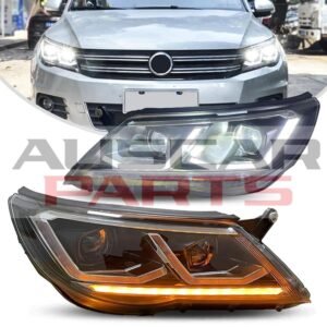 Headlights for Volkswagen Tiguan VW 2009-2011 Start up Animation DRL LED