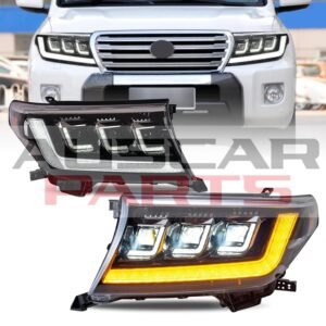 Headlights for Toyota Land Cruiser LC200 2007-2015 Plug and Play WITH Start up Animation