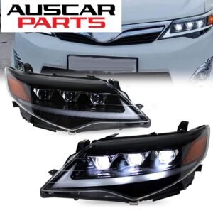 Headlights for Toyota Camry 2012 2013 2014 with DRL Start up Animation