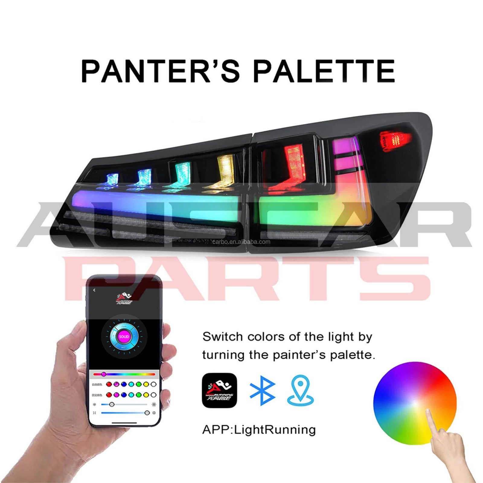 Tail lights for 2006-2012 IS250 IS350 ISF Lexus IS With Sequential - Image 3