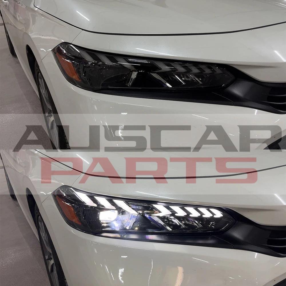 Headlights For Honda Civic 11th 2016 with Dynamic Animation - Image 6