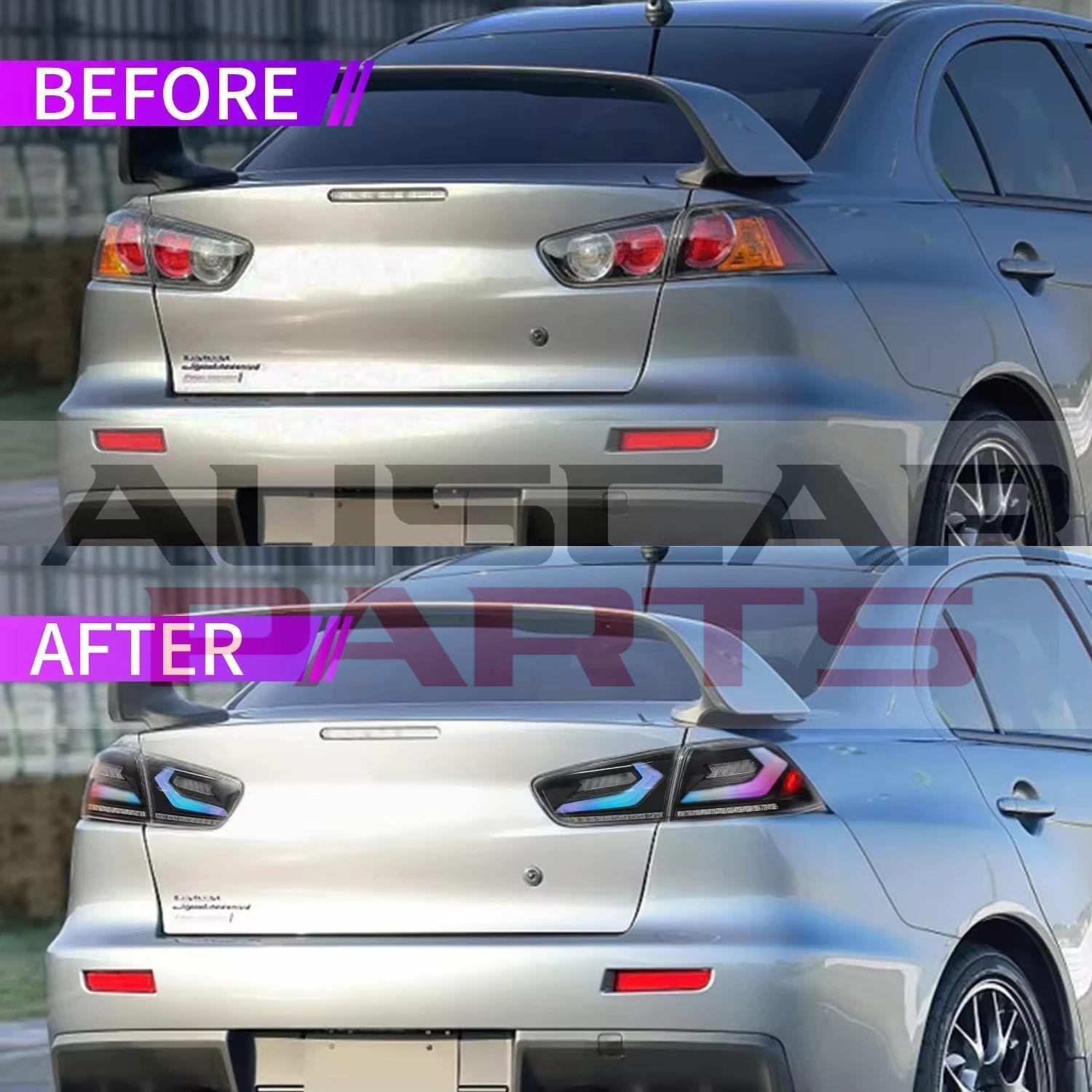 RGB Tail Lights for Mitsubishi LANCER EX EVO 2008-2018 - Image 4