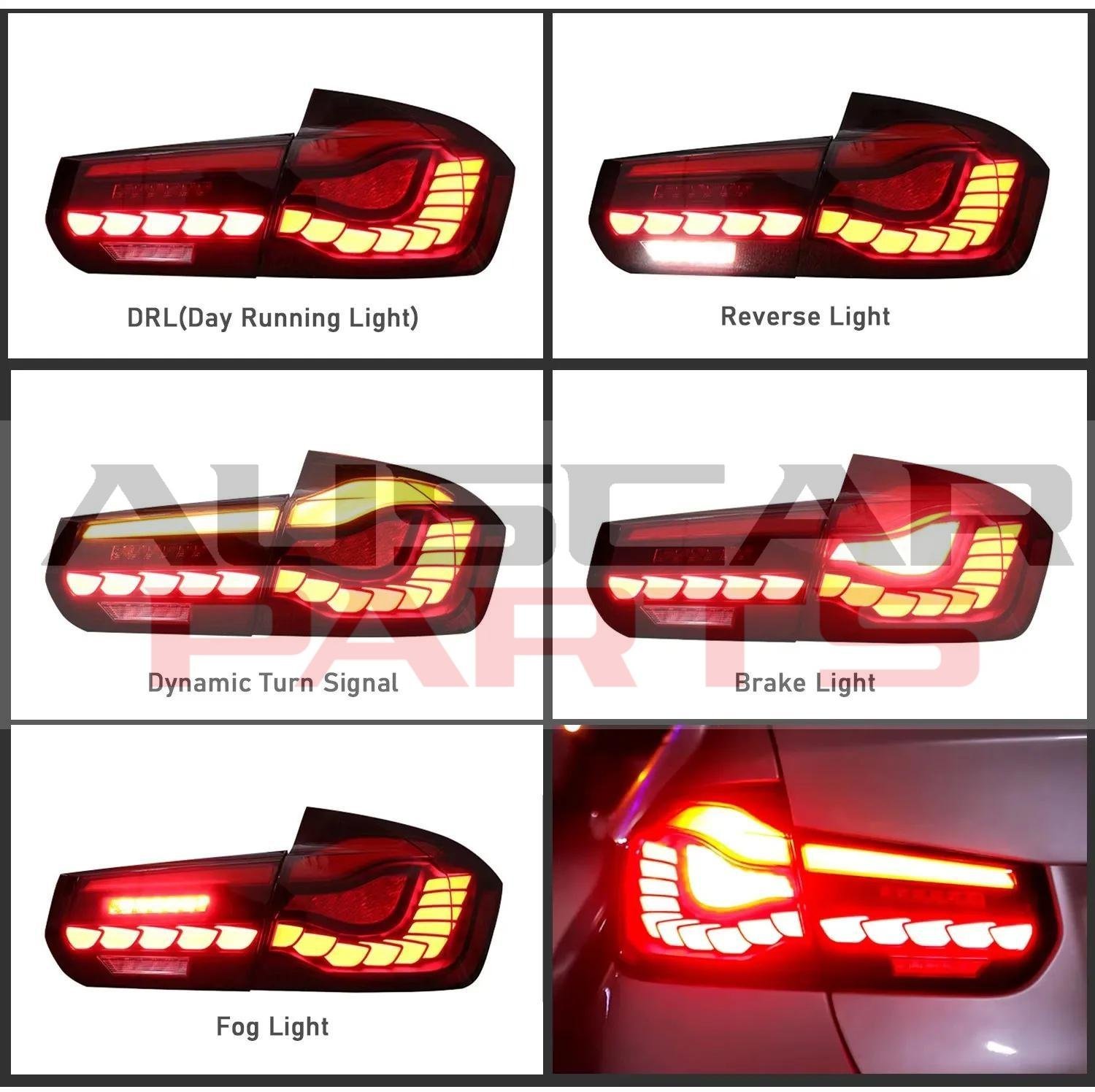 Tail Lights for BMW 3-series F30 F35 F80 2013-2020 - Image 6