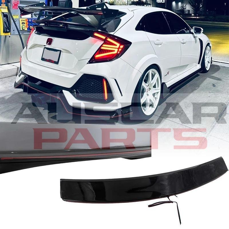 HRS Car Modification Electric Rear Wing Electric Lifting Tail for Honda Hatchback Civic 2021 - Image 2