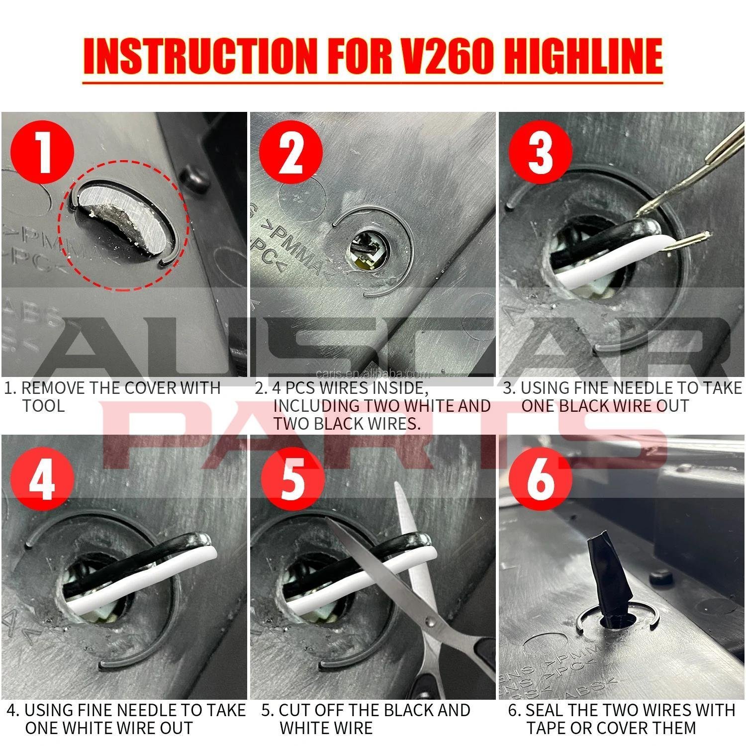 Tail Lights for 2016-2023 Mercedes Benz Vito W447 V250 V260 - Image 7