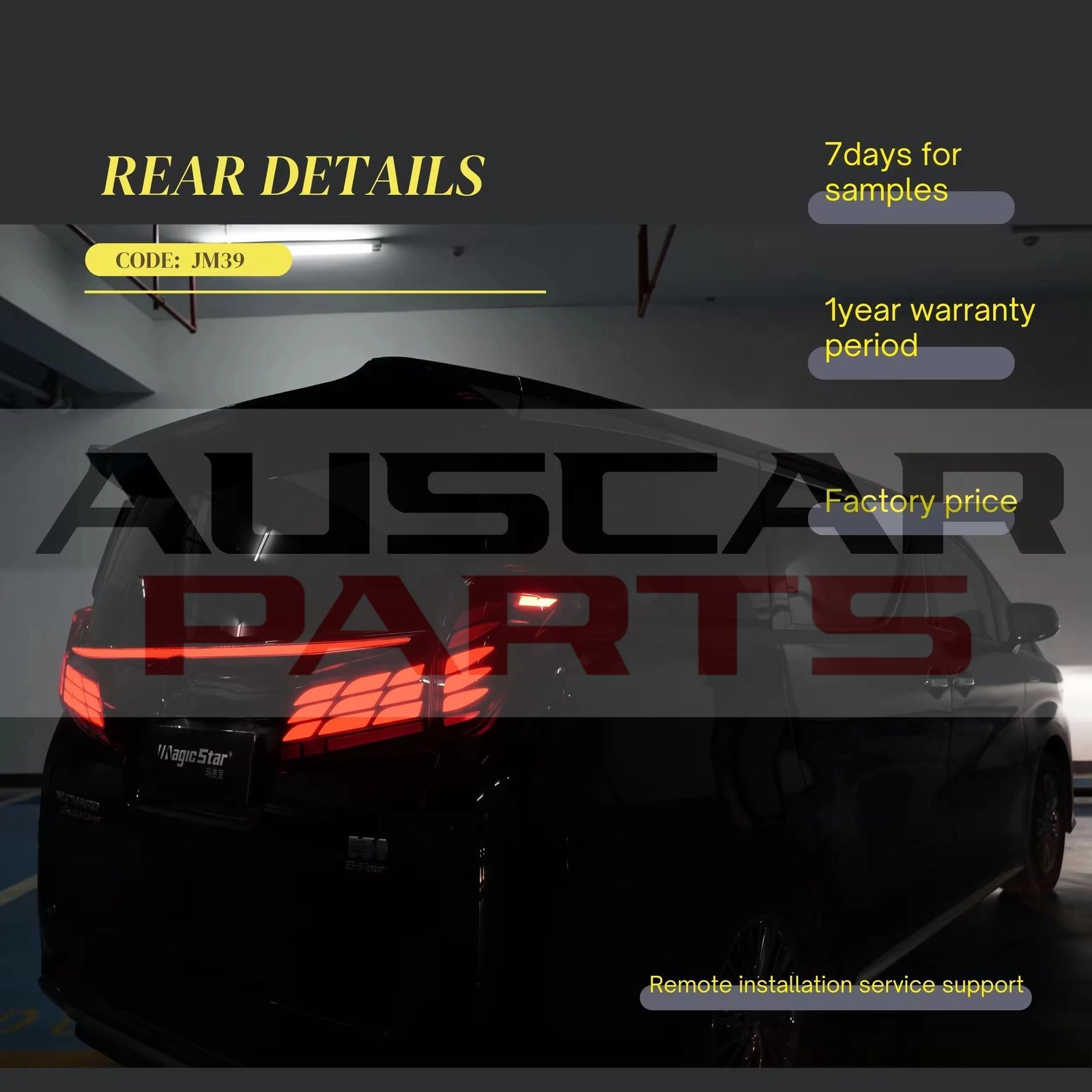 Taillights for Toyota Alphard 2015-2023 - Image 7