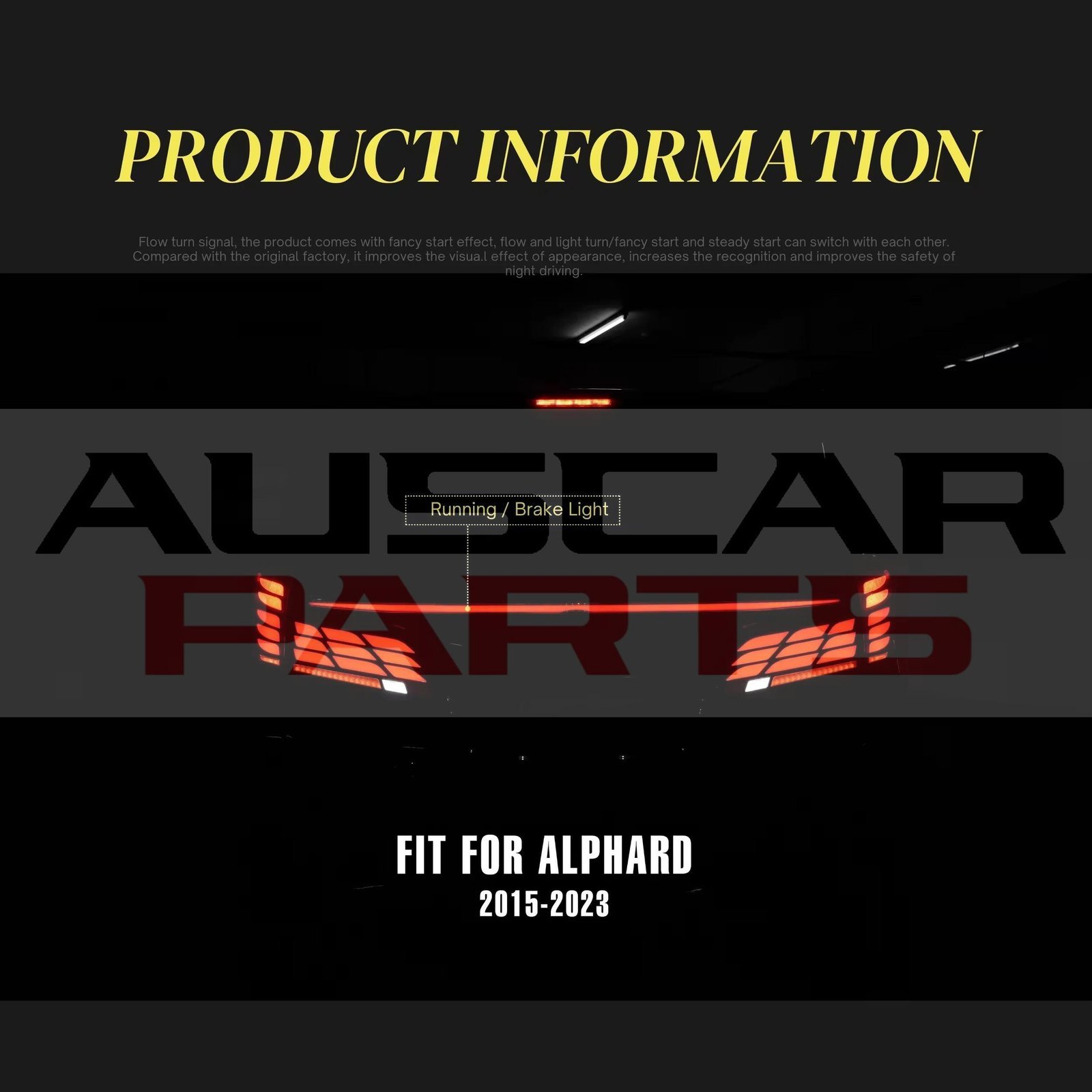 Taillights for Toyota Alphard 2015-2023 - Image 8