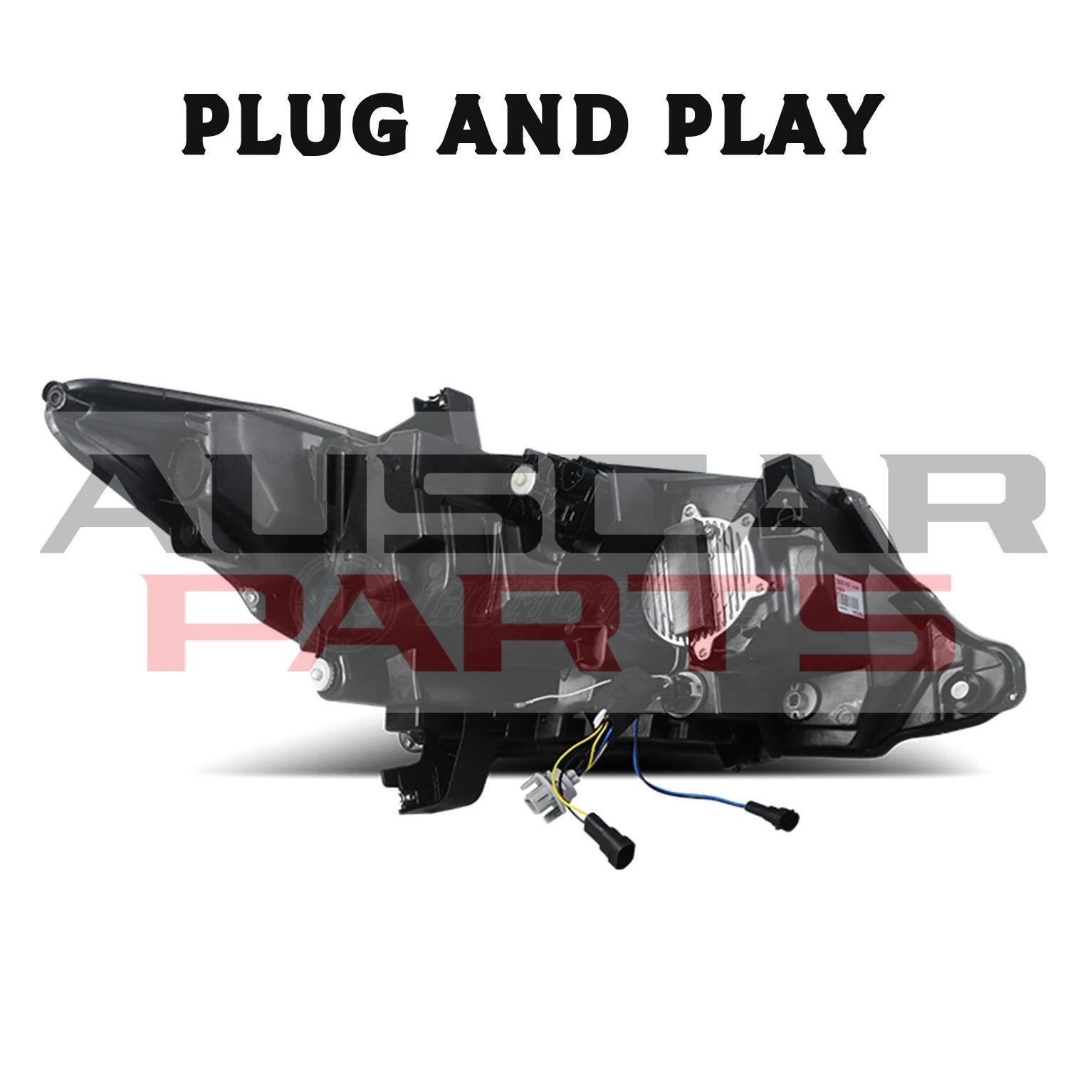 Headlights for Honda Odyssey 2013-2021 with Blue Start up Animation - Image 7