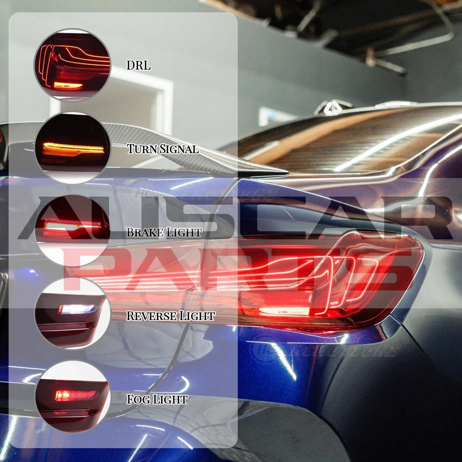 Taillights for BMW G20 M3 M340i 330e 330i M 325Li G28 G80 3 Series LED CLS Design - Image 3