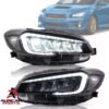 Pair VLAND Headlights For Subaru WRX 2015-21