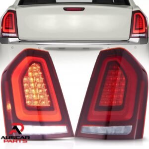 Pair VLAND  Tail Lights Red For 2011-2014 Chrysler 300 W/Startup Animation