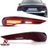Pair VLAND Tail Lights For BMW 4 Series G22 G23 G26 G82 M4 2020 - 2024 with Sequential