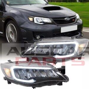 Headlights For Subaru WRX Impreza 2008 - 2013