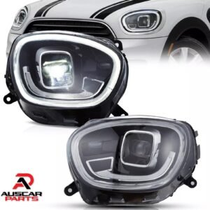 Pair  VLAND Headlights For 2017-2020 Mini Cooper Countryman F60