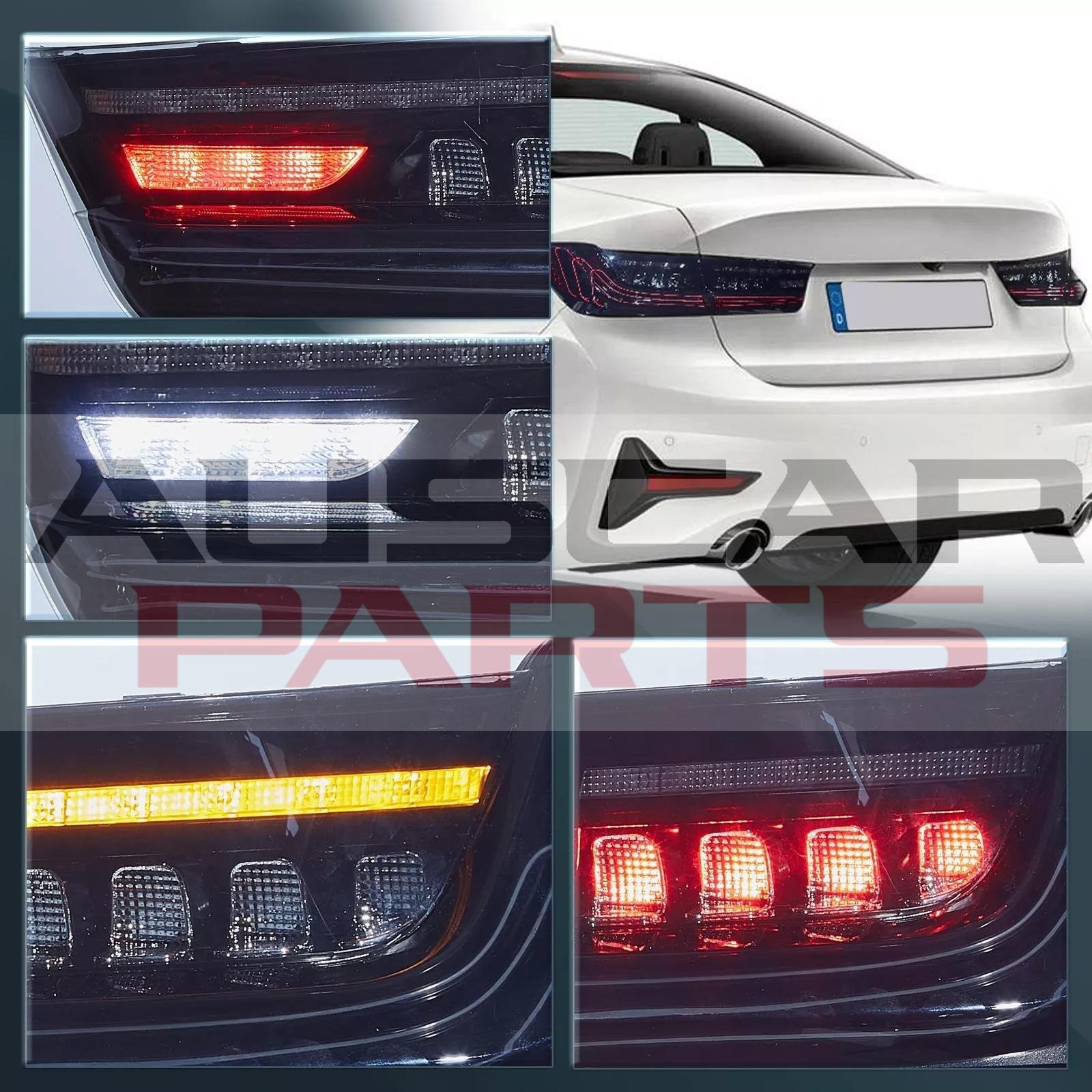 Pair Laser VLAND Tail Lights For 2019-2022 BMW 3 Series G20 G80 M3 - Image 11