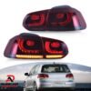 LED VLAND Tail Lights for VW GOLF 6 MK6 2010 - 2013 Pair