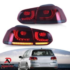 LED VLAND Tail Lights for VW GOLF 6 MK6 2010 - 2013 Pair