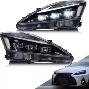 Clear Headlights For 2006 - 2013 Lexus IS250 IS350 ISF