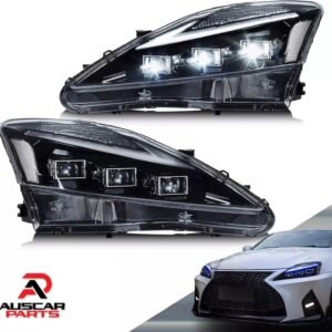 Clear VLAND Headlights For 2006 - 2013 Lexus IS 250 350 ISF Pair