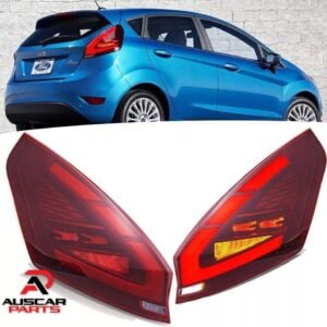 VLAND Tail Lights For Ford Fiesta Hatchback 2008 - 2019 Pair