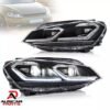 VLAND Headlights For VW Golf 7 MK7 2014-2017 Pair
